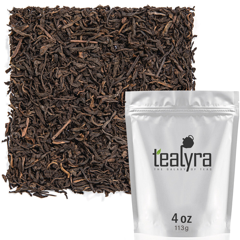 - 5 Years Aged - Pu erh Ripe - Loose Leaf Tea - Loose Weight Tea - Healthy Tea - Caffeine Level High - 113g