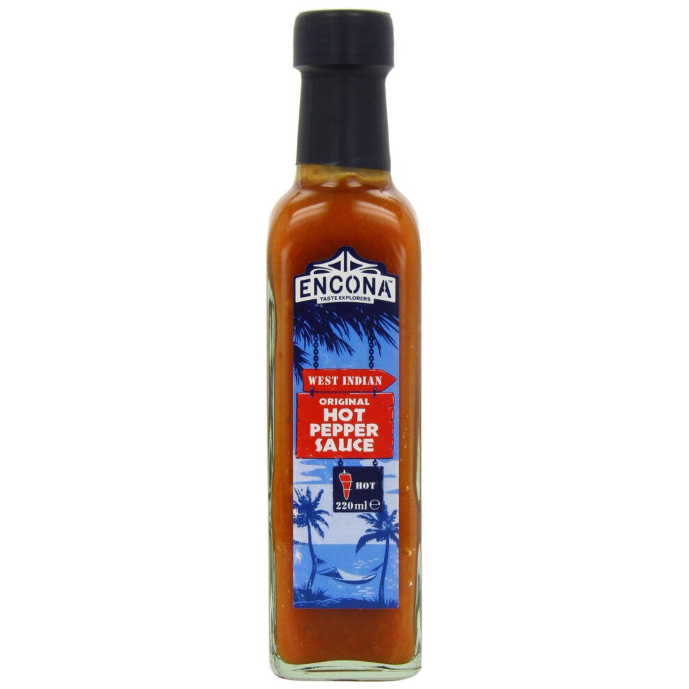 West Indian Hot Pepper Sauce 220 ml (Pack of 6)