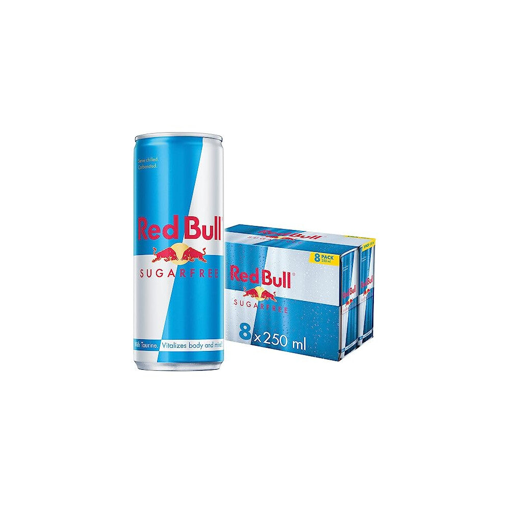 Energy Drink Sugar Free 250 ml x8