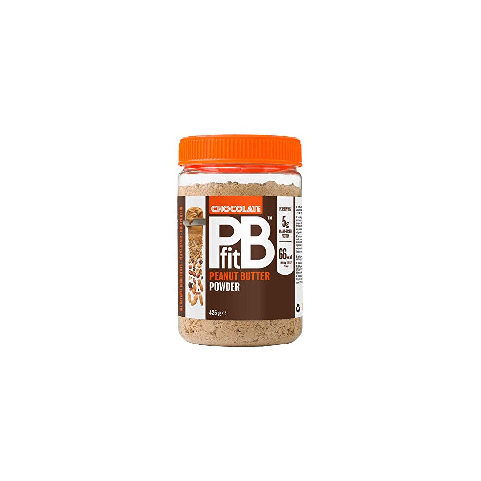 Chocolate Peanut Butter Powder - 88% Less Fat, 5g of Protein, Gluten Free Natural Nut Butter Spread - Powdered Peanut Butter Spread from Real Roasted