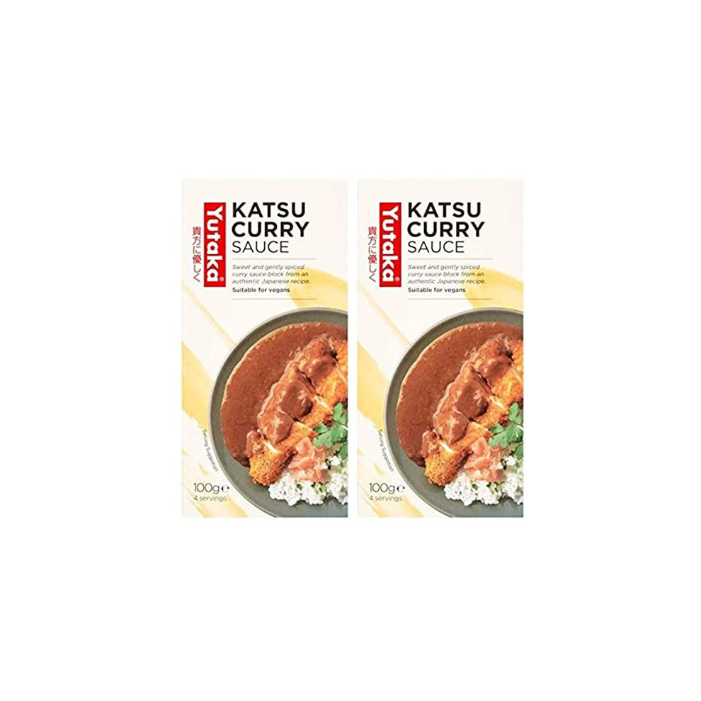 Japanese Katsu Curry sauce 4 servings 100g (Pack of 2)