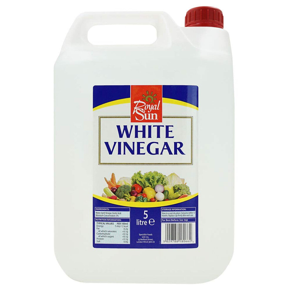 Royal Sun White Distilled Vinegar, 5L