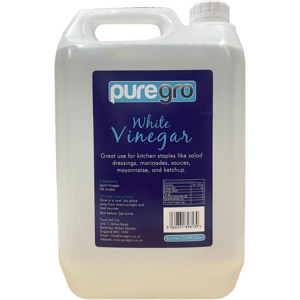 White Vinegar, 5 Litres