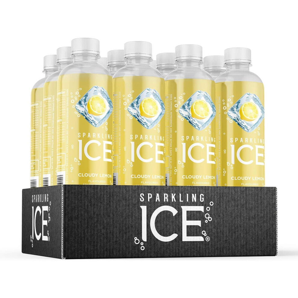 Sparkling Ice water with antioxidants and vitamins No sugar 500ml