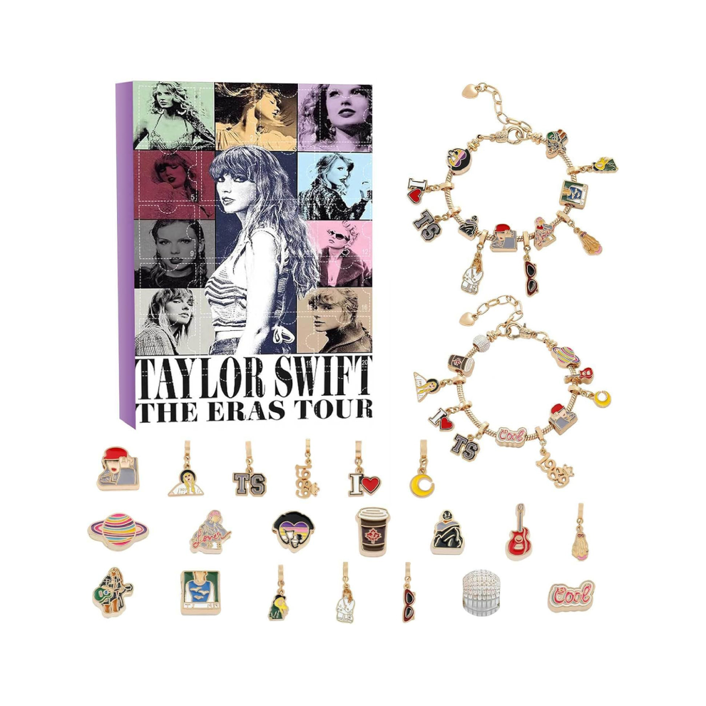 (Style A) Bracelet Taylor Swift Ornament Christmas Countdown Blind Box Gift For Holiday
