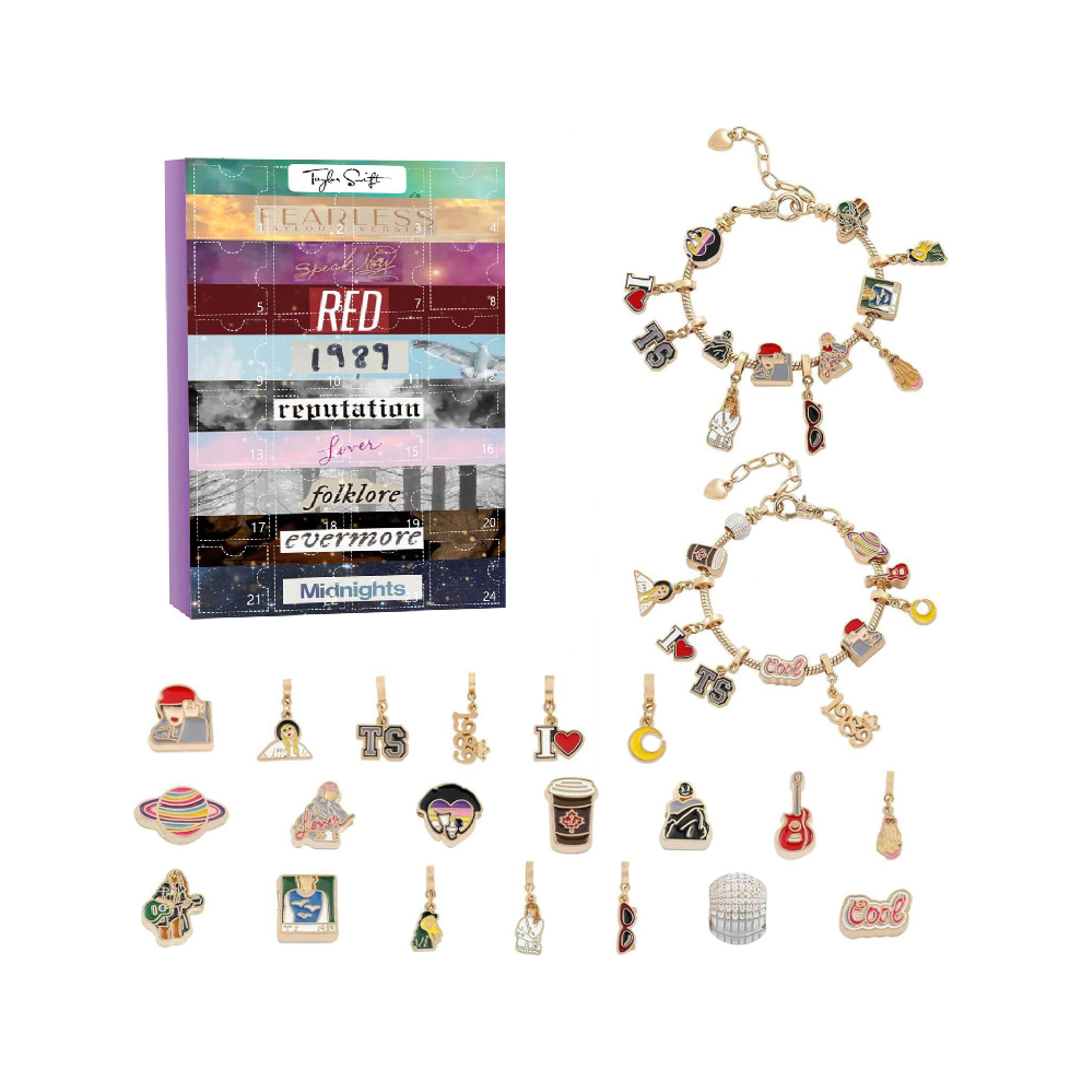 (Style C) Bracelet Taylor Swift Ornament Christmas Countdown Blind Box Gift For Holiday