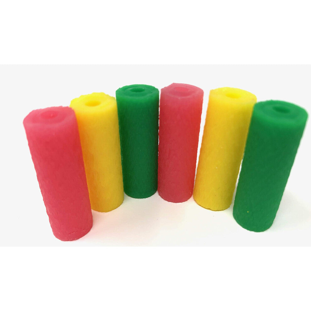 Aligner Chewies - 6 Pack (2 Pink Bubblegum. 2 Green Mint, 2 Yellow Pineapple)