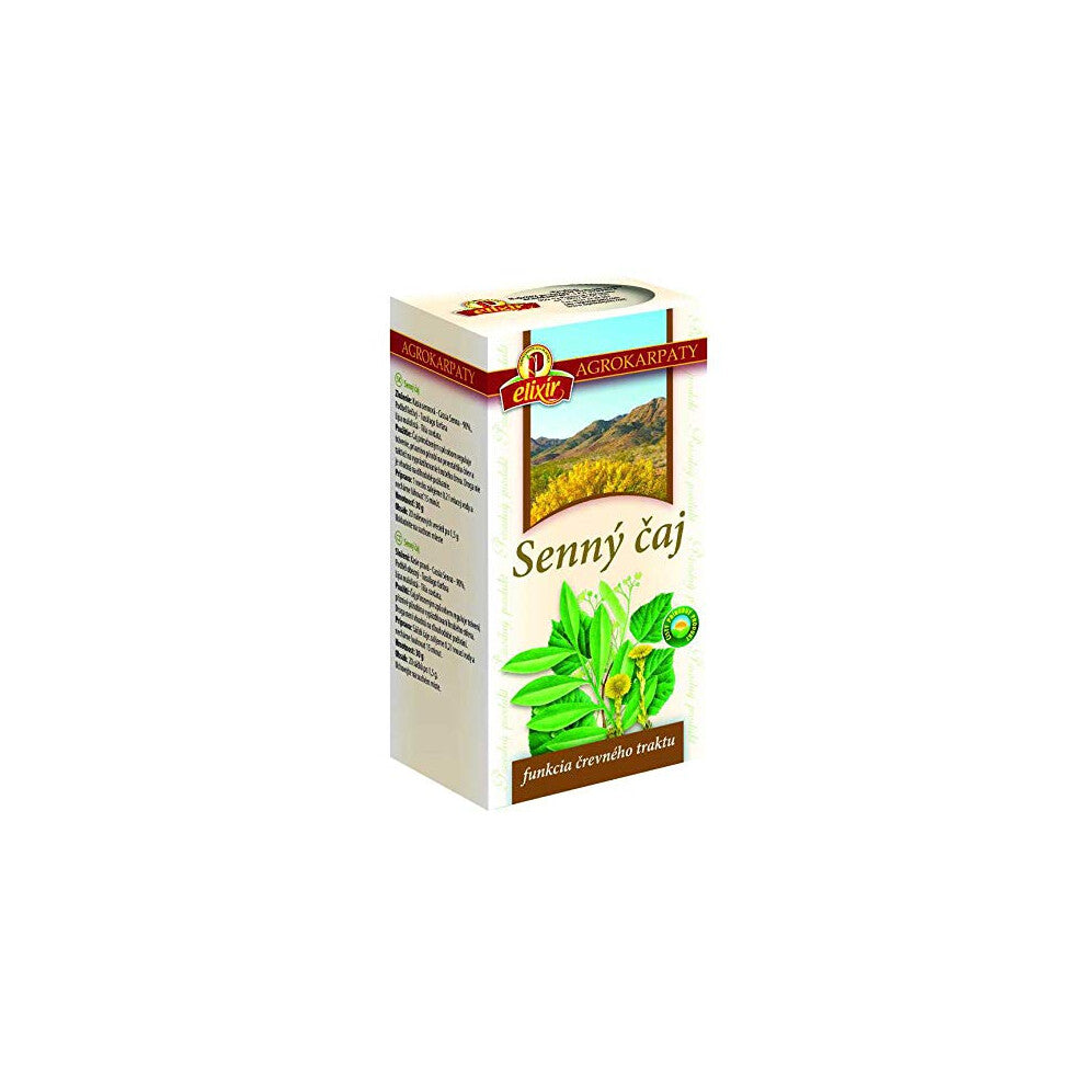 Senna Tea with Coltsfoot and Linden | Natural Laxative Herbal Tea (20 Tea Bags 30g)