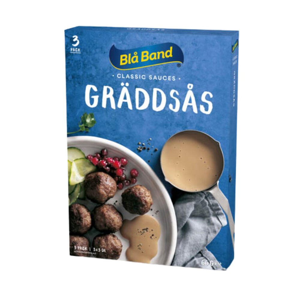 Blå Band Swedish Cream Sauce Mix 3-Pack – Classic, Versatile Cream Sauce for Meatballs, Roasts & Sides