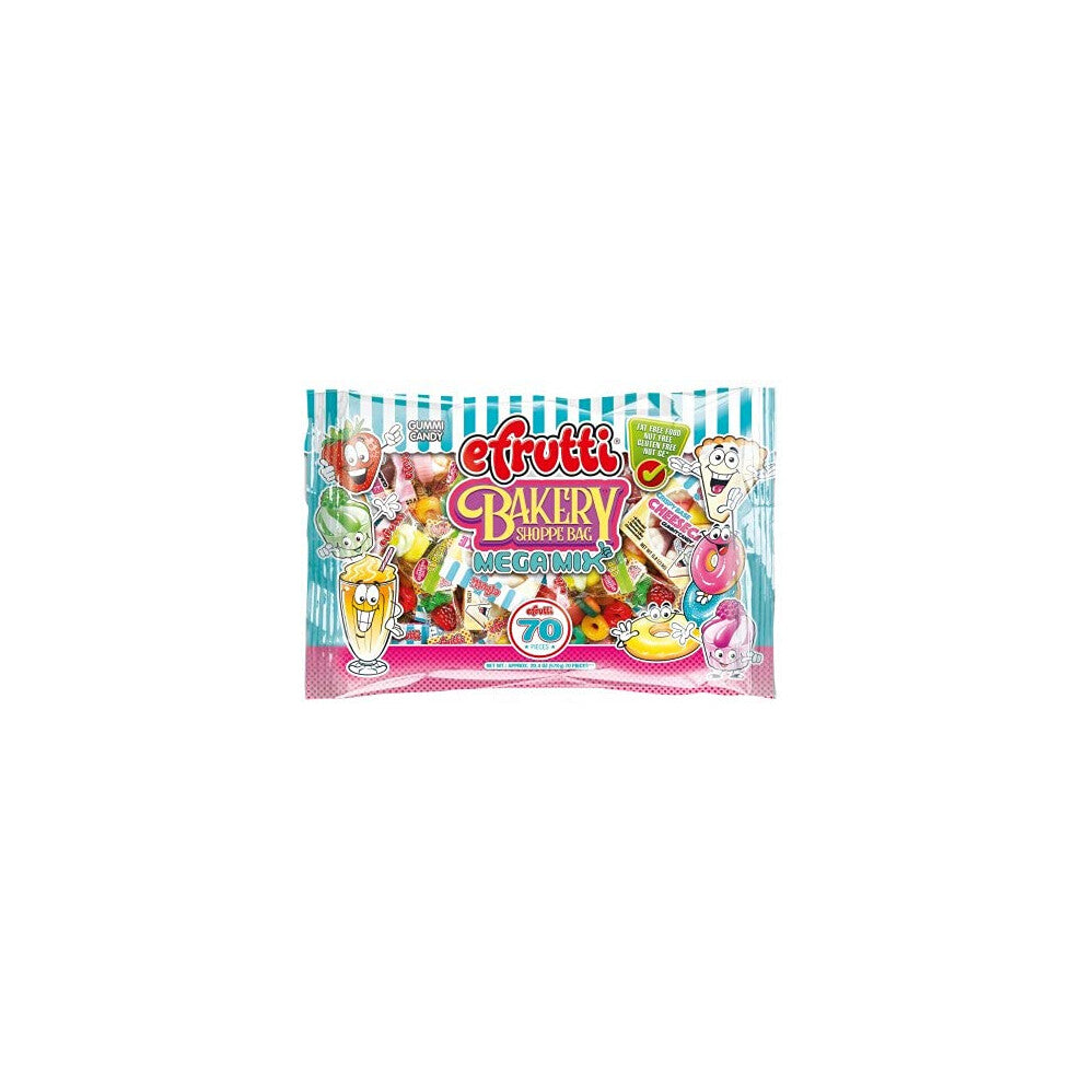 eFrutti Bakery Shoppe Bag gummy candy Meg Mix Bag, 2014 Ounce - 70 Pieces