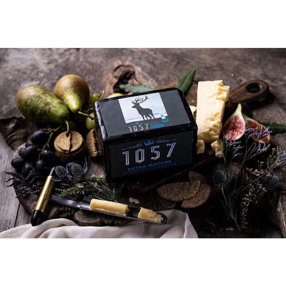 1057 Extra Mature Gourmet Scottish Cheddar Cheese Luxury Block - Average weight 1.15KG (+-- 10%) from Great British Trading Limited