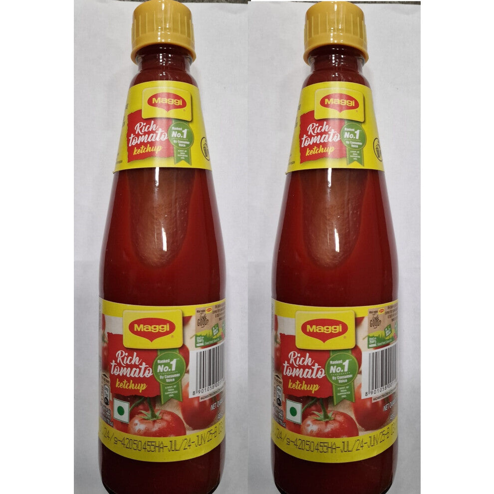 (Pack of 2) Maggi Masala Chilli Sauce Ketchup 400g -For Dishes