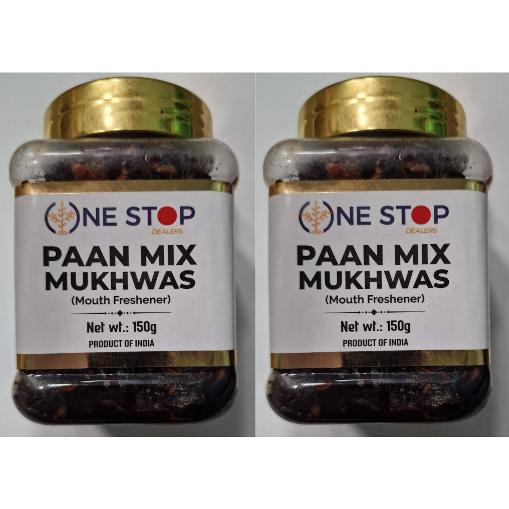 (Pack of 2) Mukhwas Paan Mix Flavour 150g - Post-Meal Candy