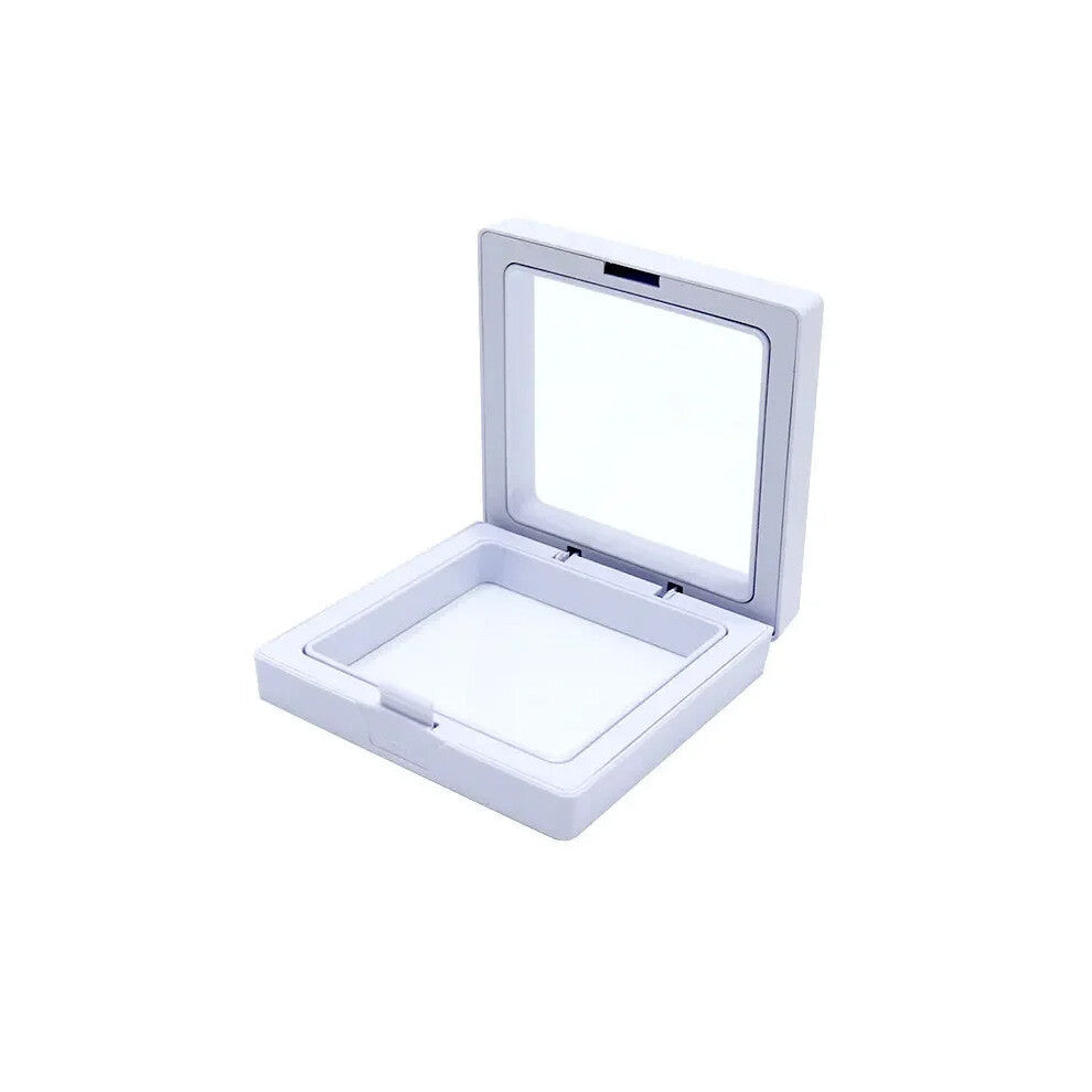 Veile Studios Jewelry Storage 10 Pieces White Set Floating Display Case Holder For Jewellery Holders & Organisers