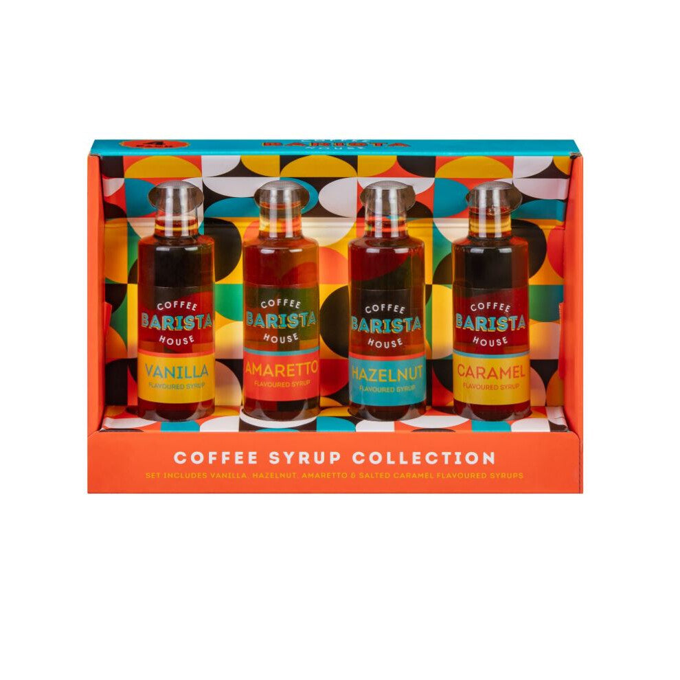 New Delicious treat with this Amazing  Pack of 4 Coffee Syrup