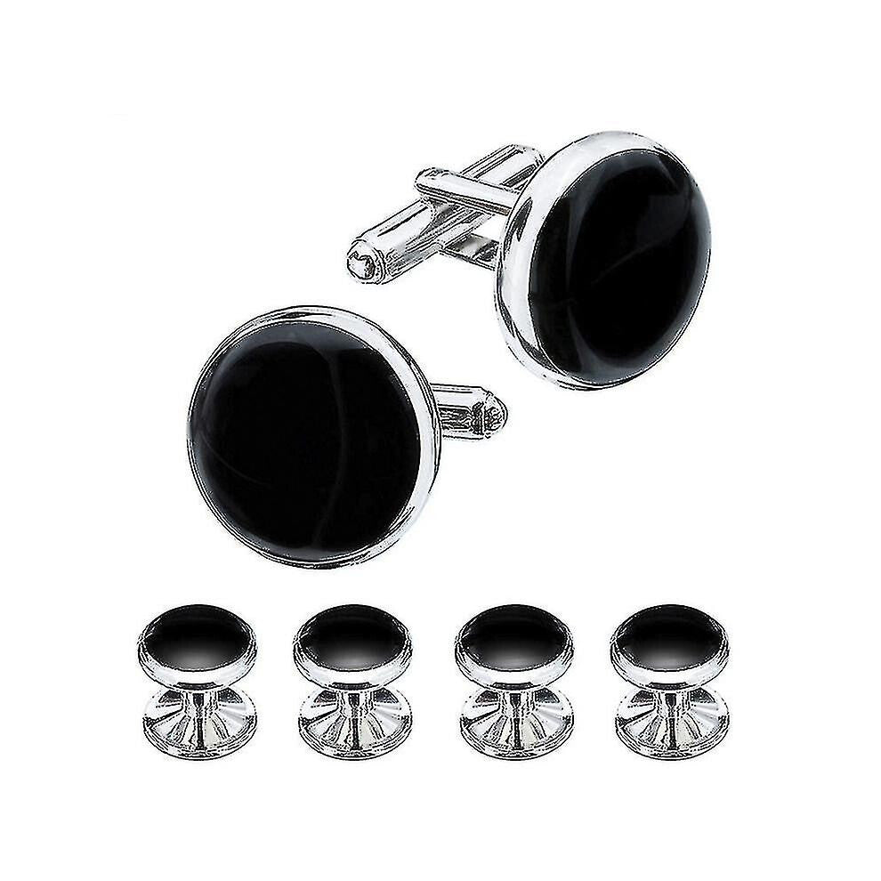 Mens Cufflinks And Studs Tuxedo Shirts Business Wedding Gift Set