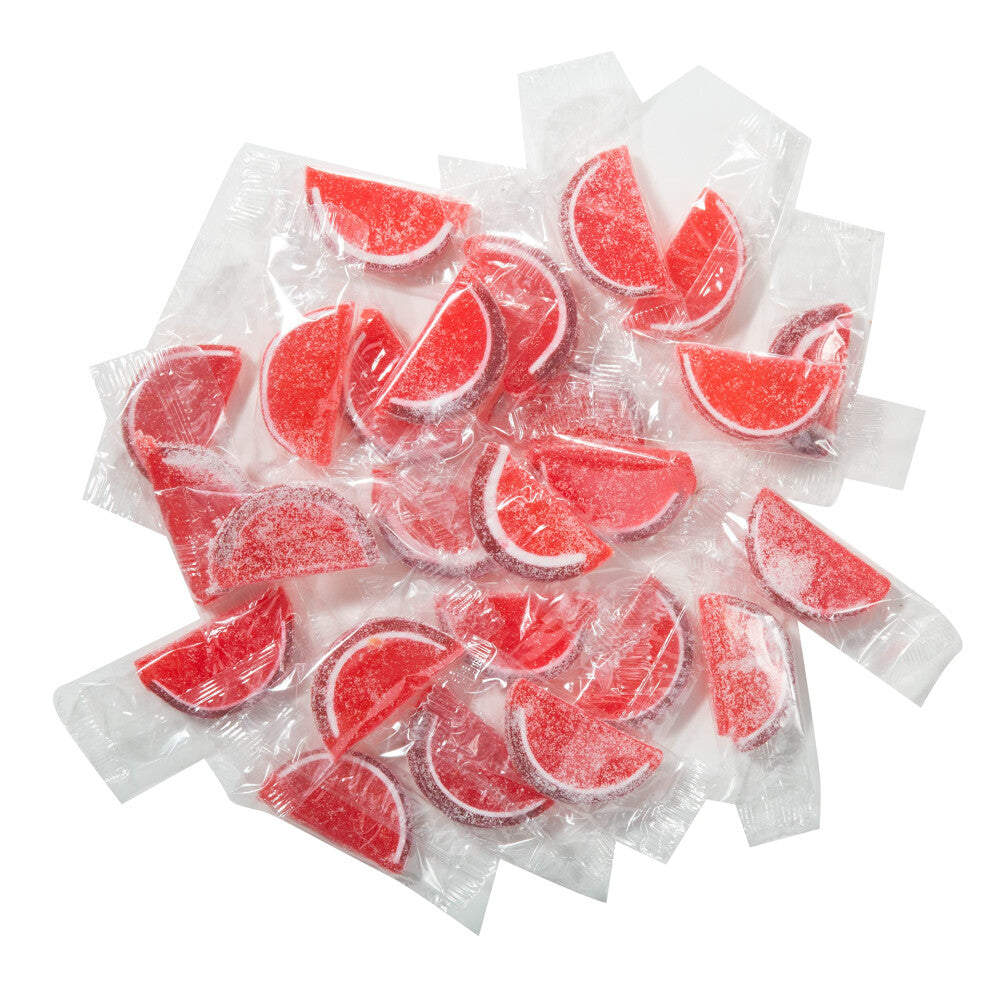 Boston Fruit Slice Individually Wrapped gourmet gummy candy 1lb Box (R