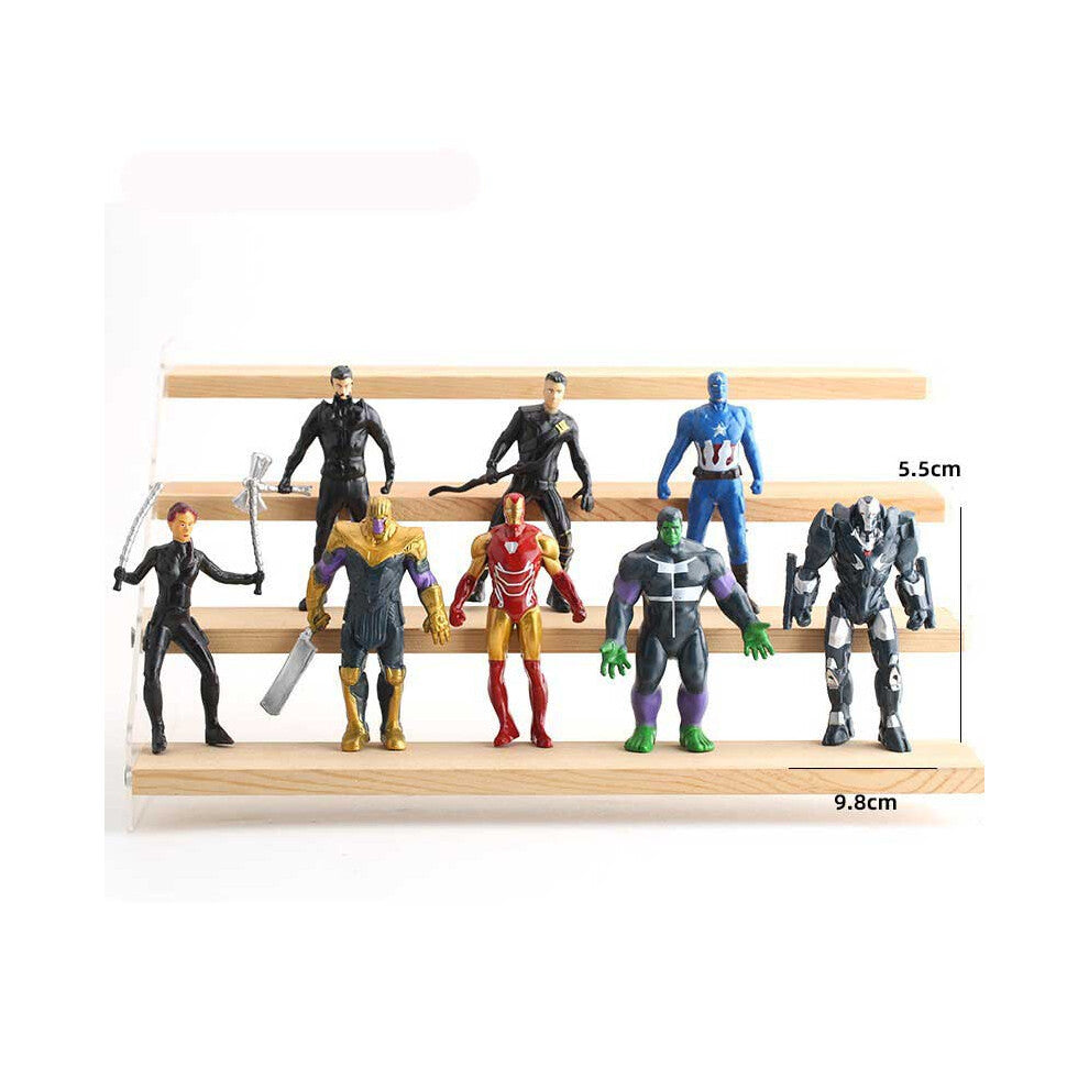 (8pcs set1) Mini Avengers Car Cake Baking Ornament Decoration Action Figures