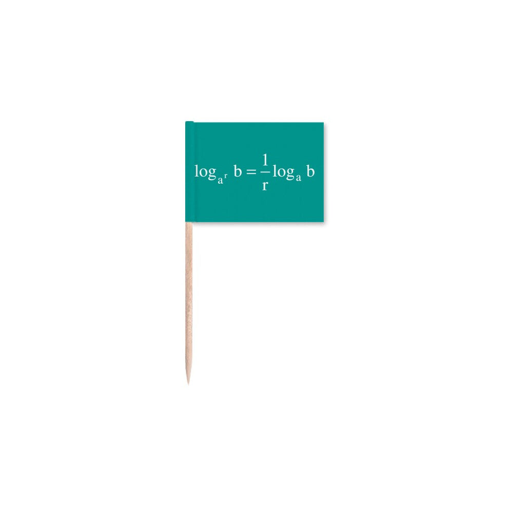 Mathematical Formula Expressing Computational Index Toothpick Flags Marker Topper Party Decoration