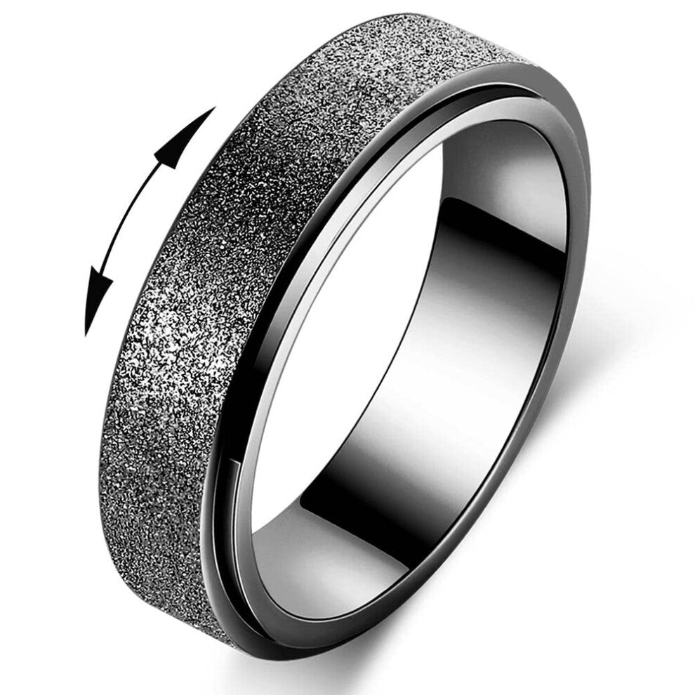 MHWTTY Fidget Toys Adults Spinner Ring Anxiety Ring for Women: Anxiety