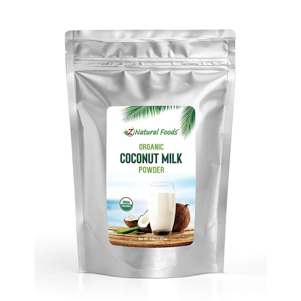 Z Natural Foods Organic coconut Milk Powder - 5 lb - All Natural cream