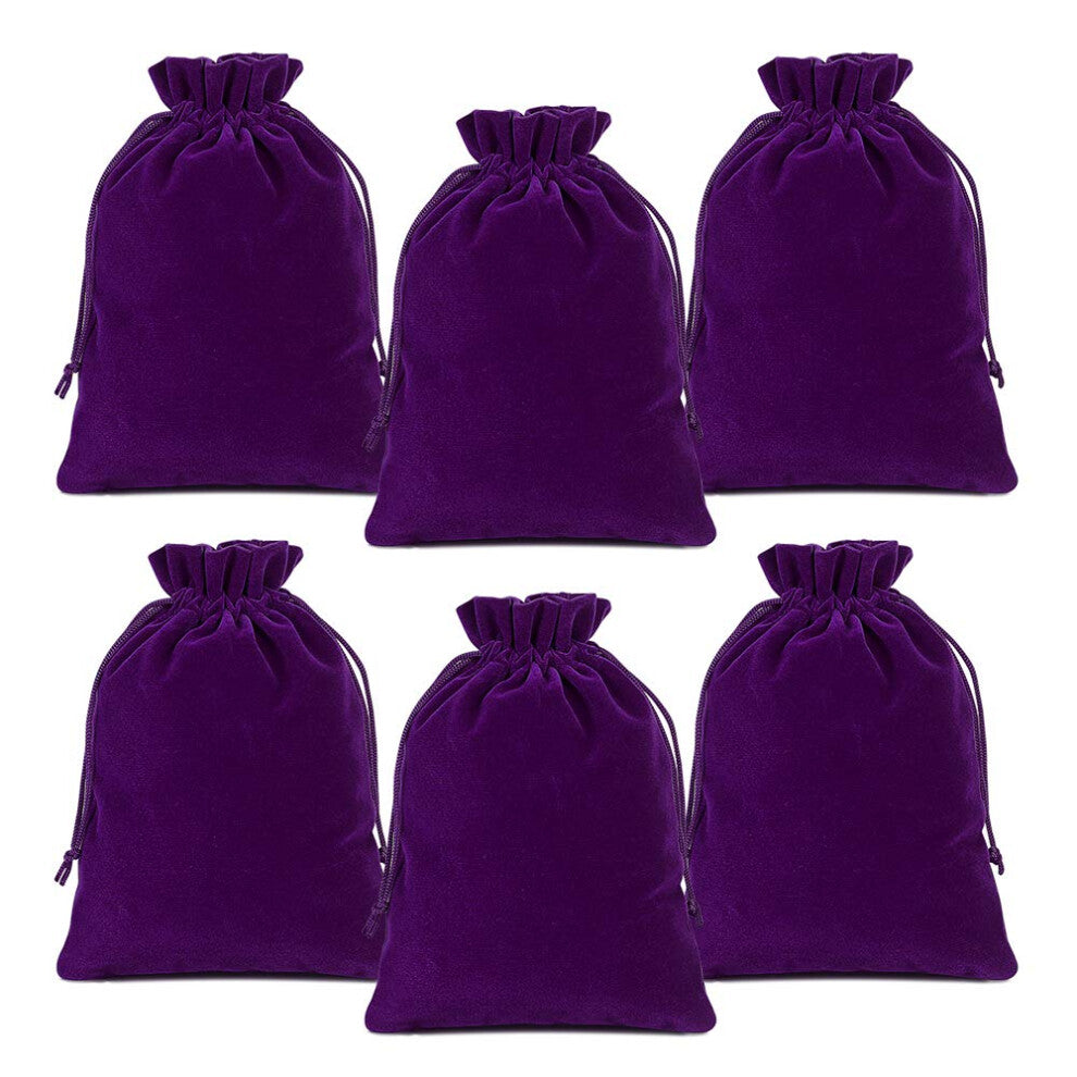 Lucky Monet 25-50-100PCS Velvet Drawstring Bags Jewelry Pouches for Christmas Birthday Party Wedding Favors Gift Candy Headphones Art and DIY Craft (2