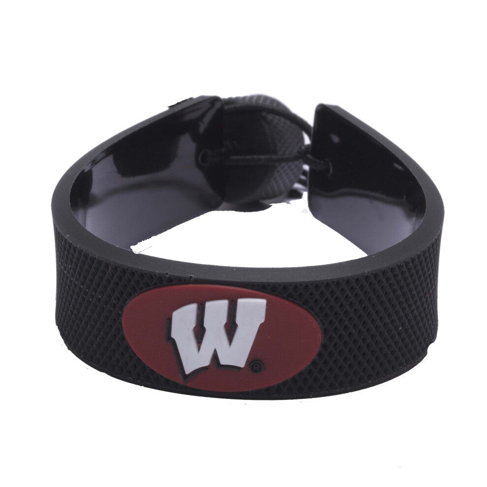 Wisconsin Badgers Classic Hockey Bracelet