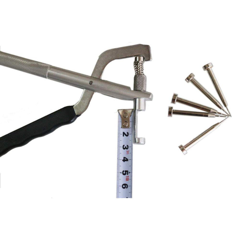 OTOOLWORLD LINK PIN REMOVING PLIER WRIST WATCH BAND SIZER BRACELET Band Link Pin Removal With 5 Pins