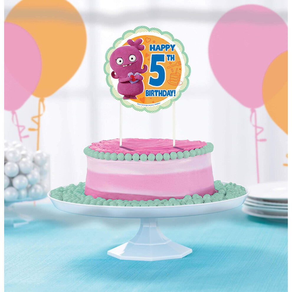 ""UglyDolls Movie"" Multicolor Customizable Cake Decoration Kit  16 Pc.