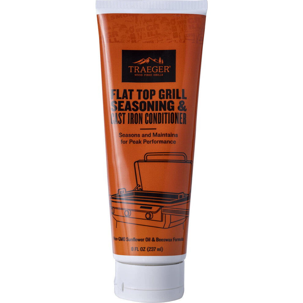 Traeger Grills BAC731 Flat Top Griddle Seasoning & Cast Iron Conditioner Grill Accessory