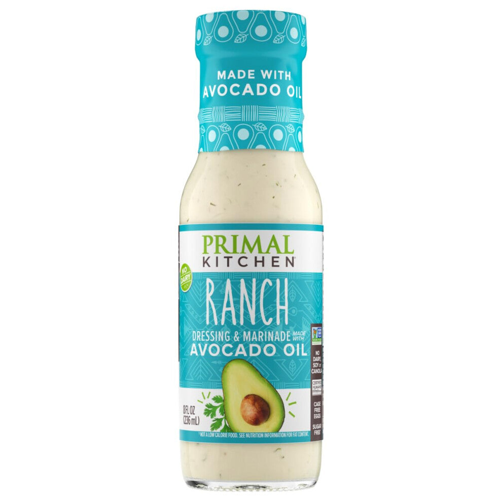 Primal Kitchen, Dressing & Marinade, With Avocado Oil, Ranch, 236ml