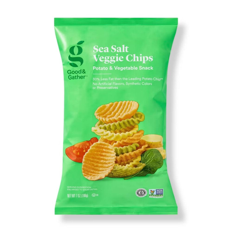 Good & Gather Sea Salt Veggie Chips 7oz