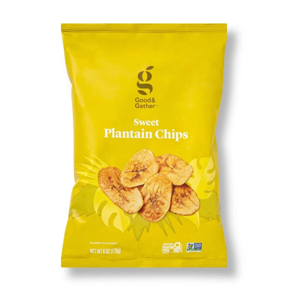 Good & Gather Plantain Chips Sweet 6oz
