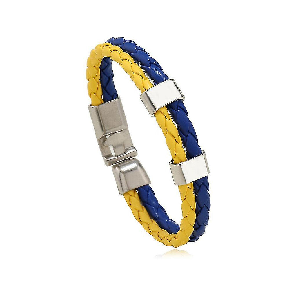 (2pcs) 2-4pcs New Ukraine Flag Color Bracelet-ukraine