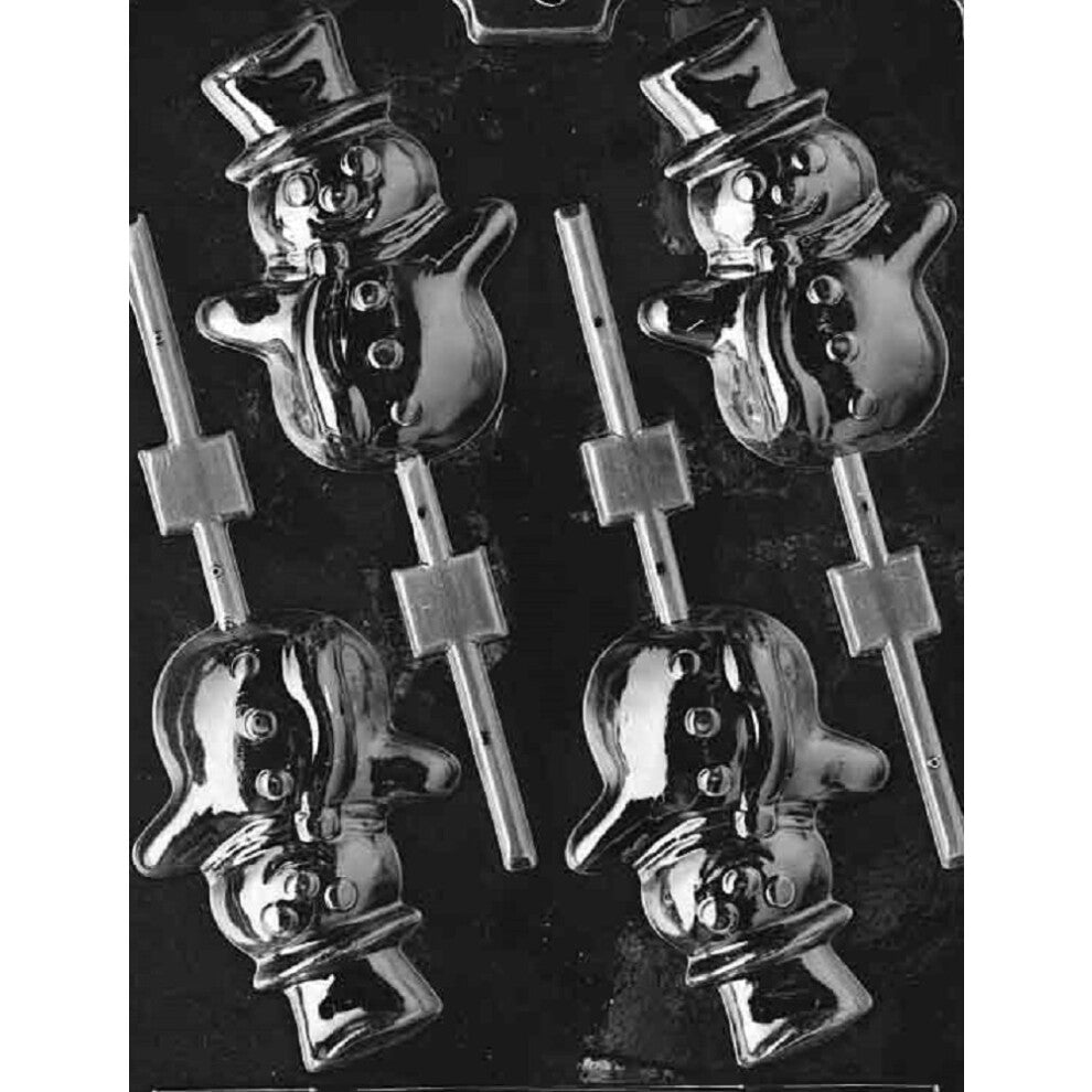 Grandmama's Goodies C086 Christmas Snowman Lollipop Chocolate Candy So