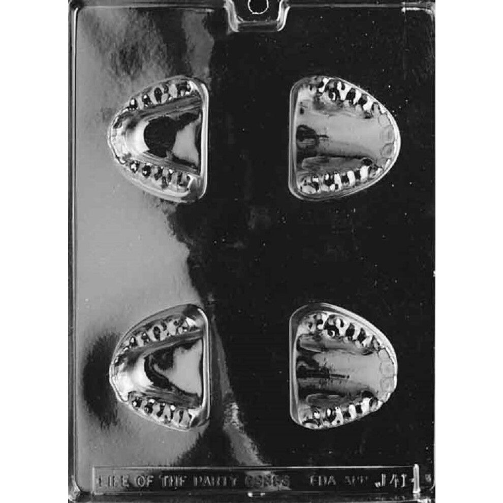 Grandmama's Goodies J041 False Teeth Dentures Chocolate Candy Soap Mol