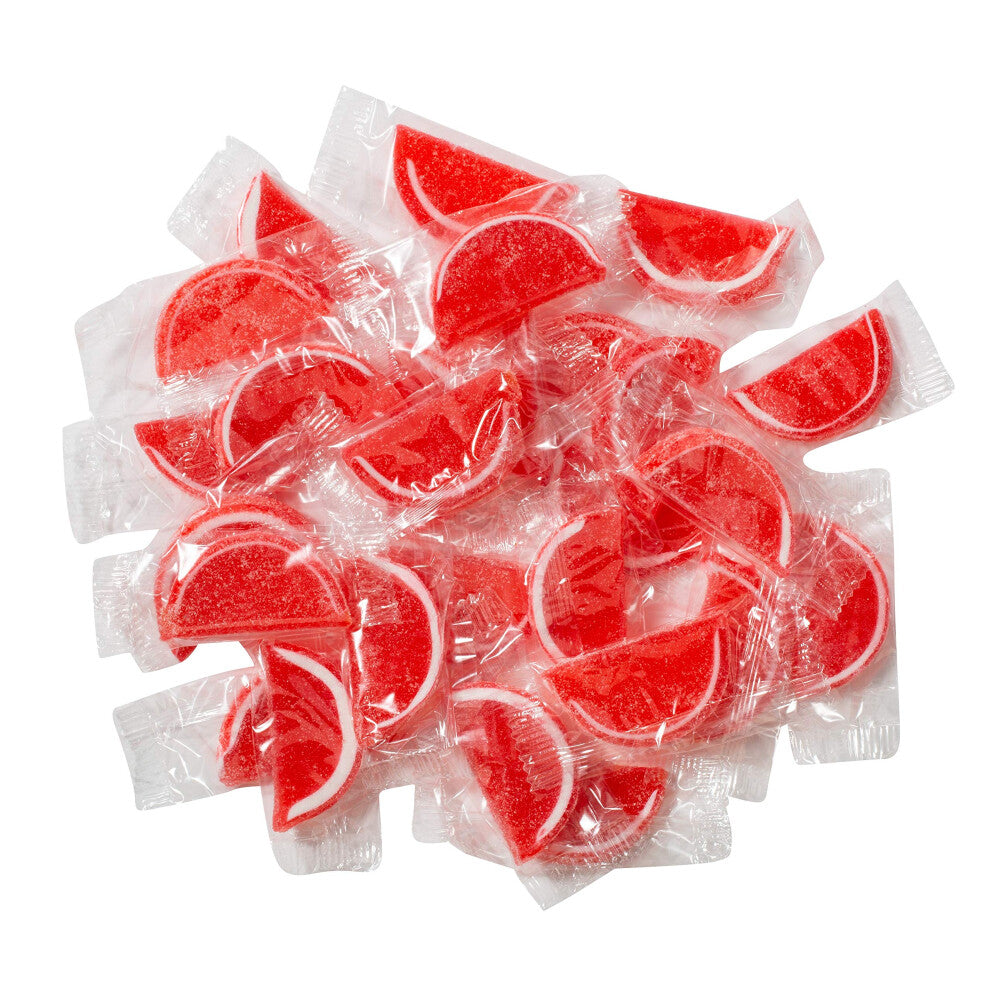 Boston Fruit Slice Individually Wrapped gourmet gummy candy 1lb Box (c
