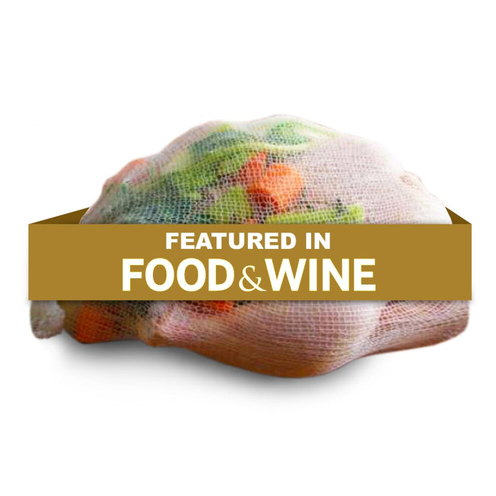 Regency Wraps  Soup Sock  Cotton Mesh Bags for Making Clear Flavorful Broth and Soups  Natural 100% Cotton  Measures 24 inches  Pack of 10