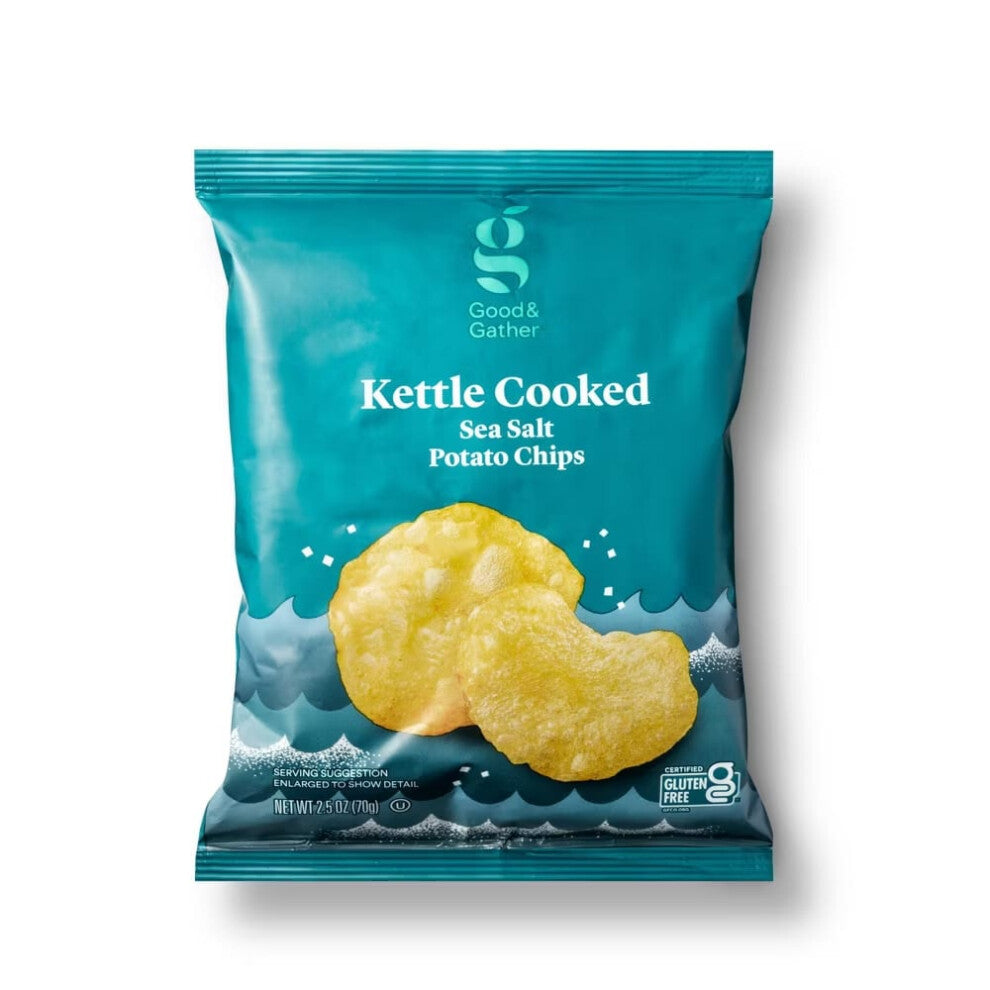 Good & Gather Sea Salt Kettle Potato Chips 2.5oz