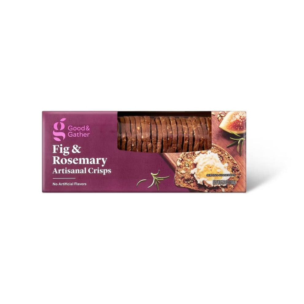 Good & Gather Fig & Rosemary Cracker Crisp 5.3oz