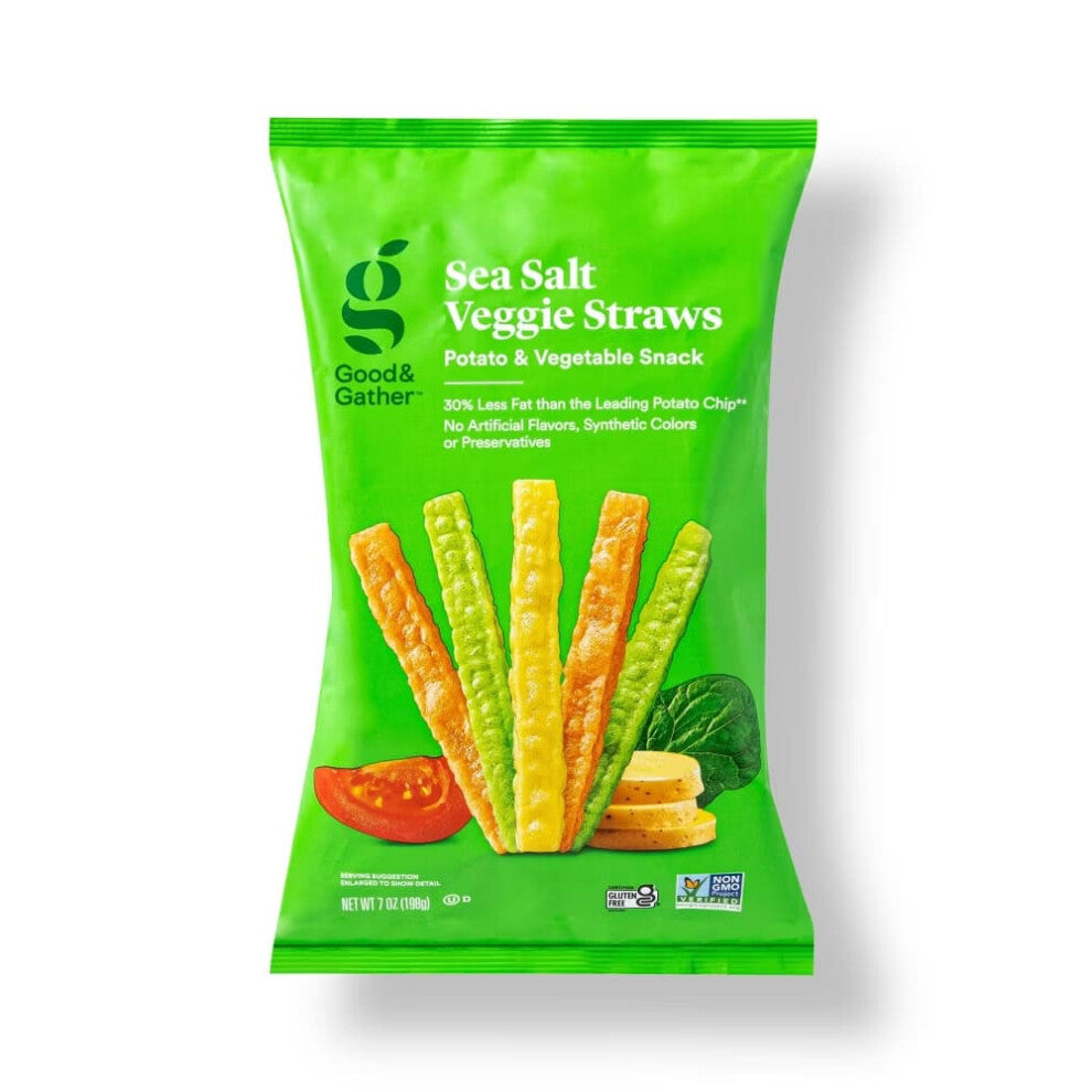 Good & Gather Sea Salt Veggie Straws 7oz
