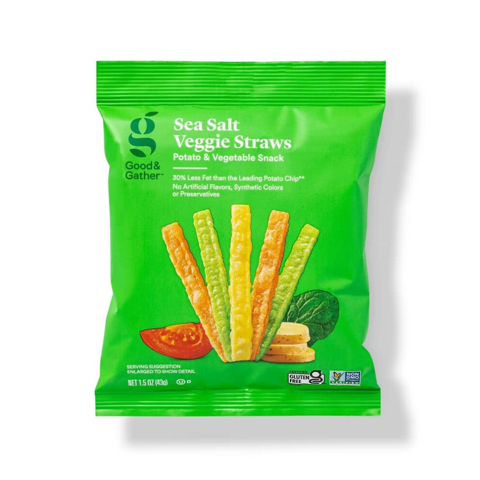 Good & Gather Sea Salt Veggie Straws  1.5oz