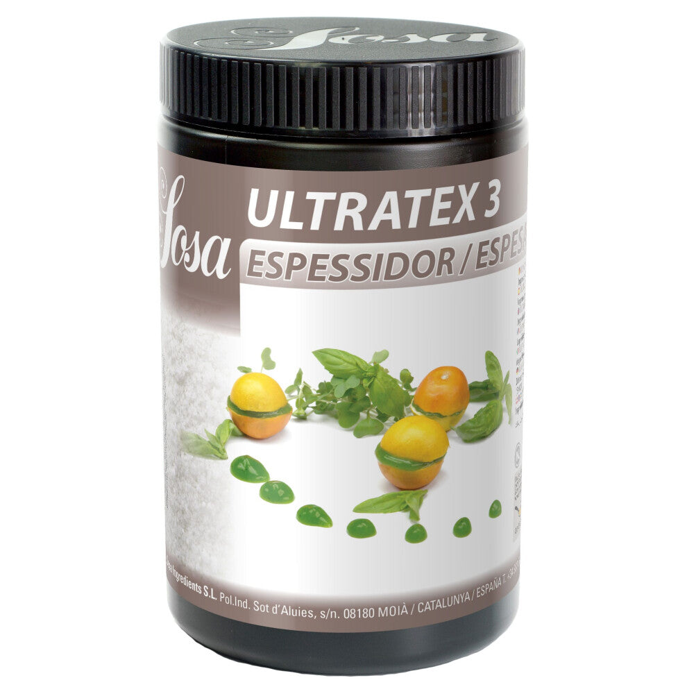Sosa Ultratex 3 Thickening Agent - Culinary Masterpieces perfect for Sauces, Purees, Toppings, and Bakery Mixes - 400g