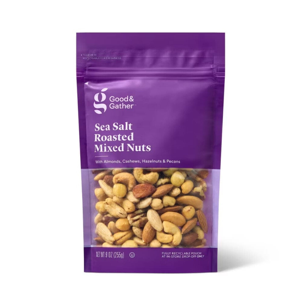 Good & Gather Sea Salt Roasted Mixed Nuts 9oz