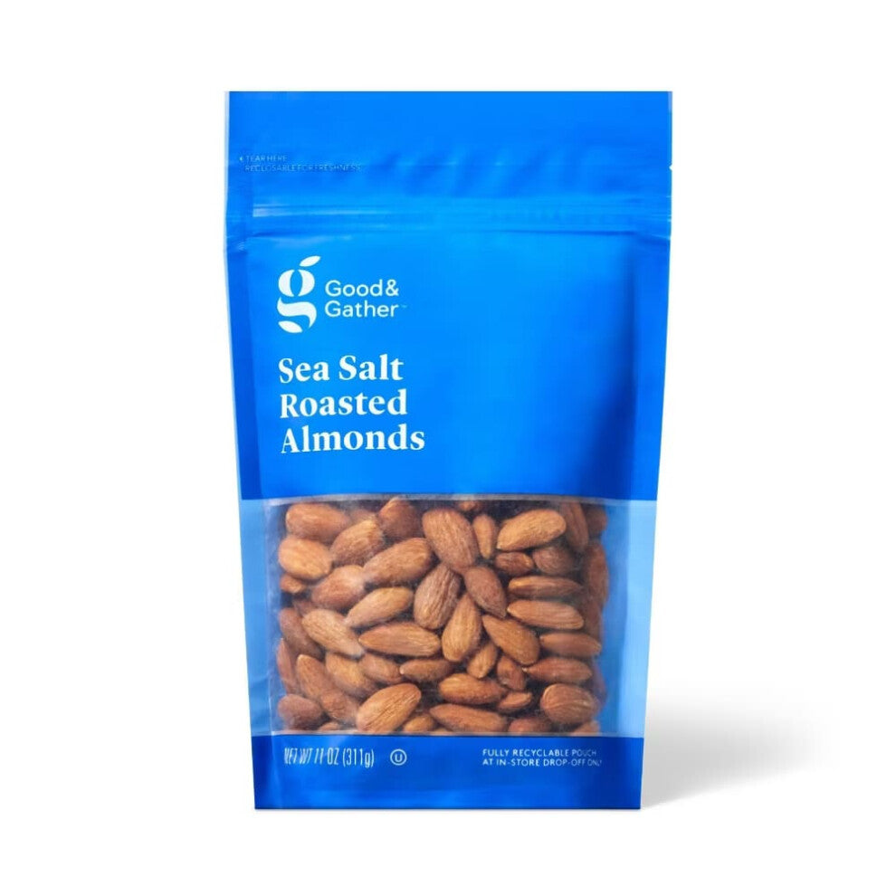 Good & Gather Sea Salt Roasted Almonds 11oz