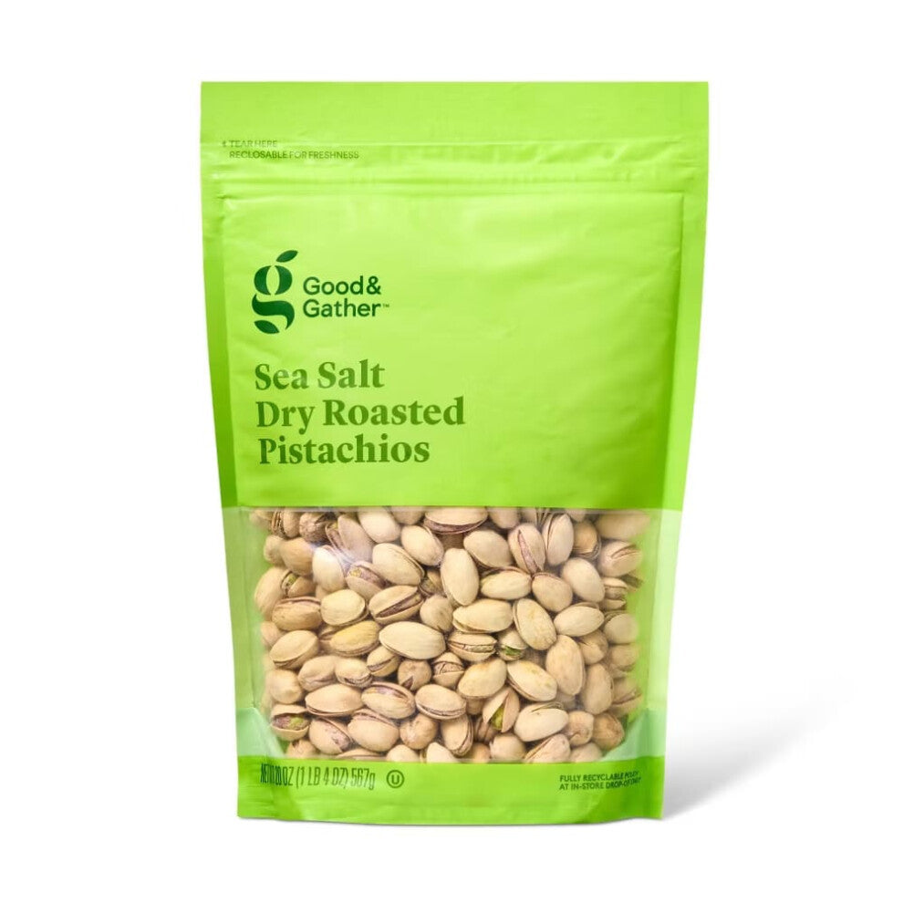 Good & Gather Sea Salt DryRoasted Pistachios 20oz