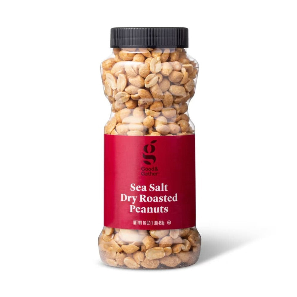 Good & Gather Sea Salt Dry Roasted Peanuts 16oz