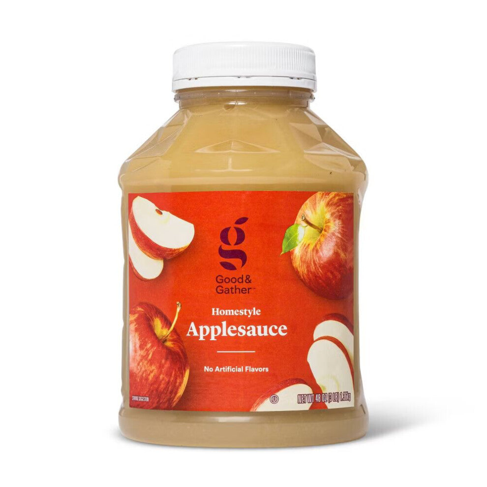 Good & GatherHomestyle Applesauce Jar 48oz