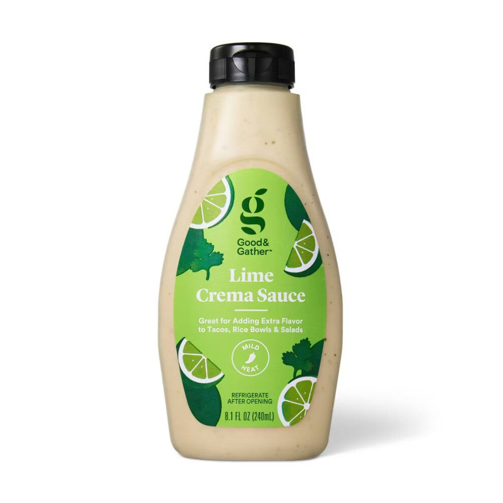 Good & Gather Lime Crema Sauce 8.4oz