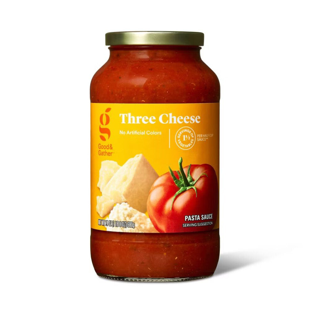 Good & Gather Three Cheese Pasta Sauce 24oz